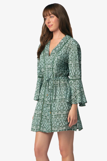 Fiona Salento Print Coverup/Dress by Helen Jon - Time Out Clothing