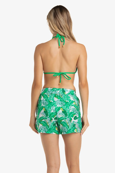 Lauren Banana Leaf Print Short - Time Out Clothing