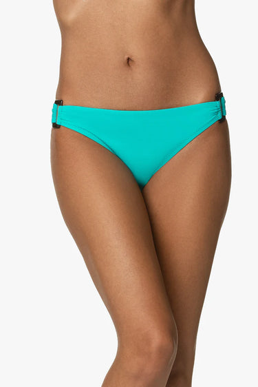 Textured Solid Buckle Hipster - Time Out Clothing