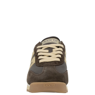 Jogger N in Coffee & Gold Sneakers from Back 70 - Time Out Clothing