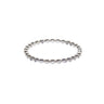 Bead Band Sterling Silver Ring - Time Out Clothing