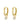 Sloane Huggie Earring - Time Out Clothing