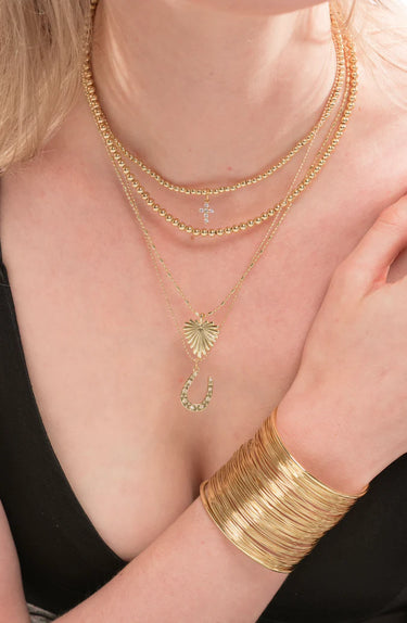Adda 5MM Beaded Necklace - Time Out Clothing