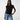 Joni Power Shoulder Tee - Time Out Clothing