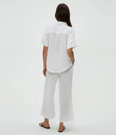 Medina Smocked Waist Pant - Time Out Clothing