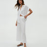 Medina Smocked Waist Pant - Time Out Clothing