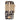 Leopard print phone case with beige accents and a visible brand logo on a white background