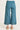 Roel Mesh-Trim Poplin Gaucho Crop Pant by XCVI - Time Out Clothing