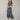 Ruffle Midi Dress in Navy Leaves Print from Bella Dahl - Time Out Clothing