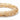 Set of beige beaded bracelets on a white background