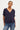 Calissa Split-Neck Blouse - Time Out Clothing