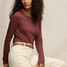 Lizzie Long Sleeve Crewneck Tee Shirt by Velvet - Time Out Clothing